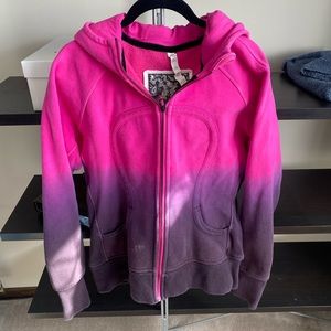 Very rare lululemon full zip scuba